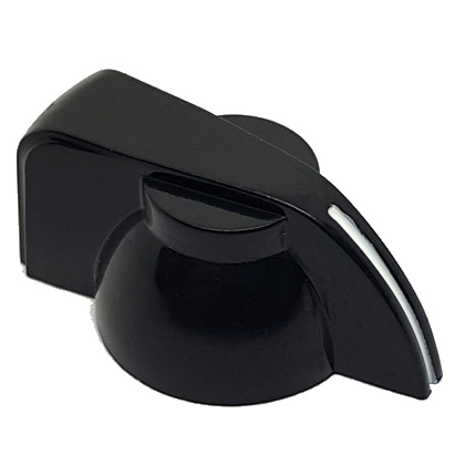 Chicken Head Knob - Black - Click Image to Close